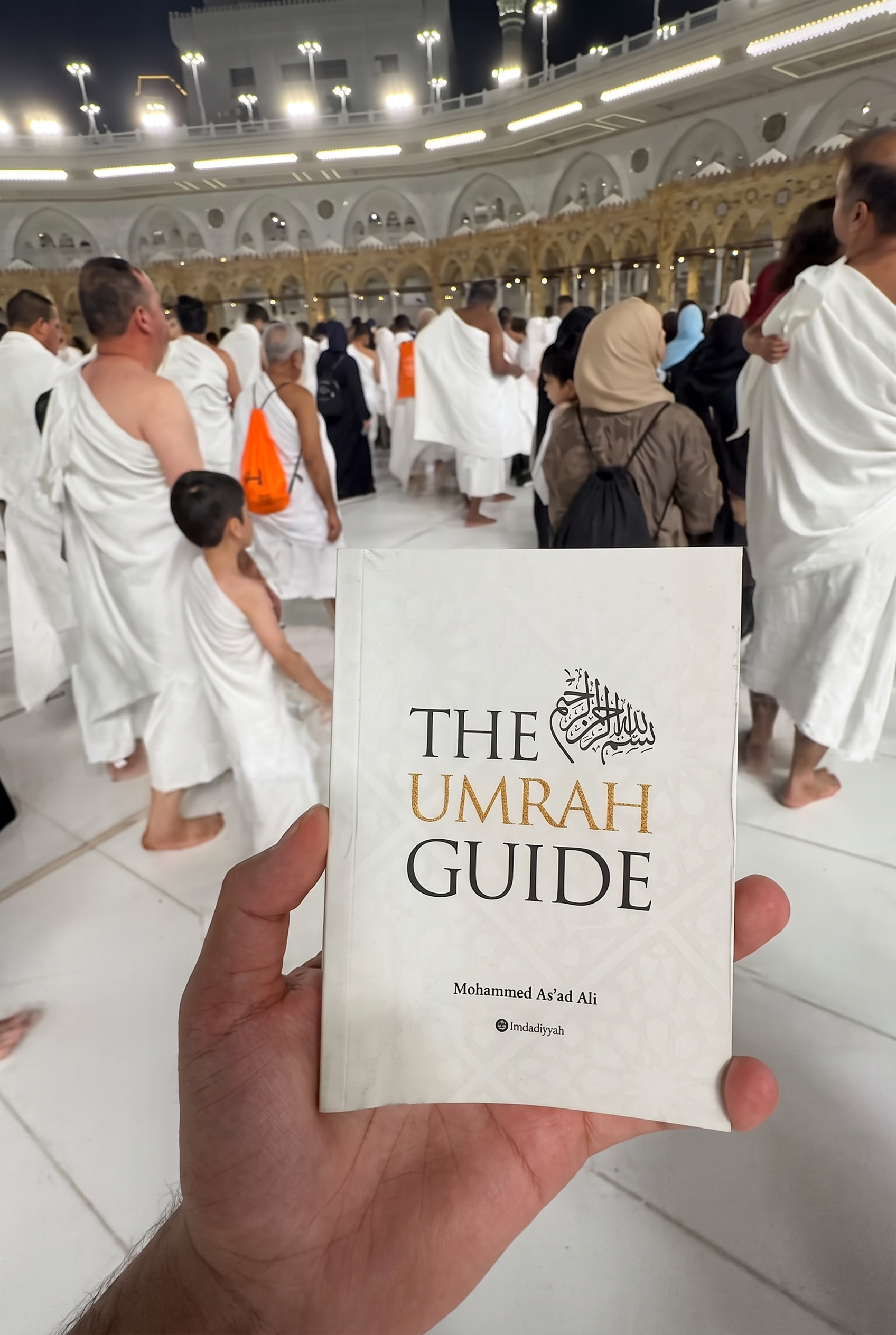 The Umrah Guide by Shaykh Mohammed As'ad Ali held in Masjid al-Haram during Umrah